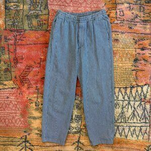 Uniqlo | Cotton Relaxed Ankle Pants (Hickory)